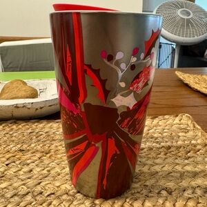 Starbucks Ceramic 12oz Holiday Tumbler